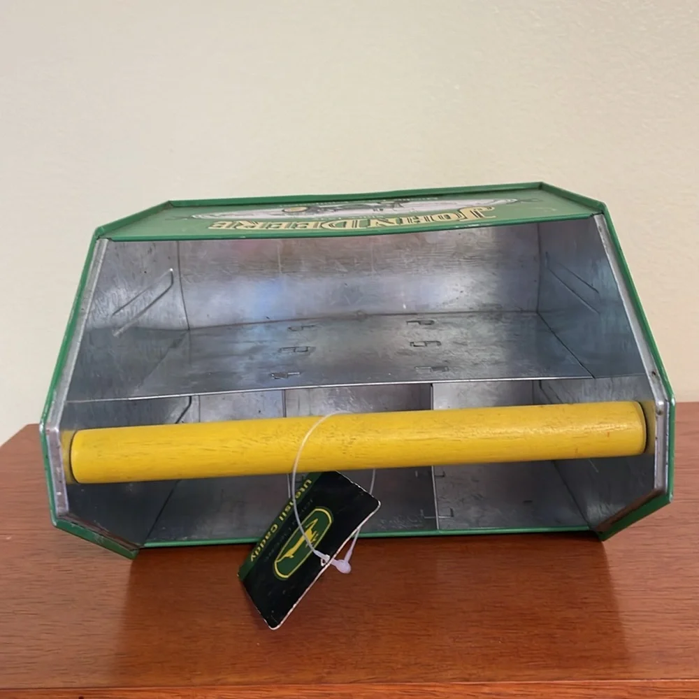John Deere Green and Yellow Utensil Caddy